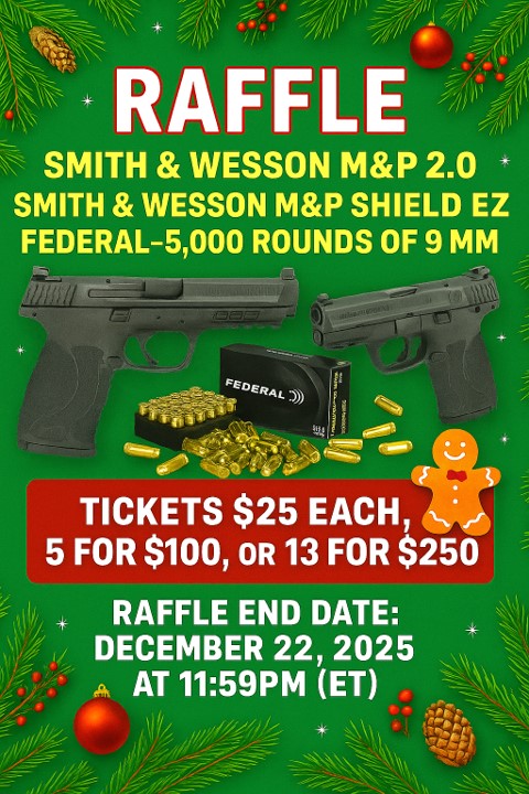 His and Hers Holiday Raffle – 5 Tickets – Women for Gun Rights